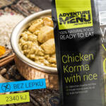 Adventure Menu Korma de pui cu orez 400 g (76007772)