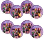 Procos Vânătorii de Demoni K-Pop: set farfurii de hârtie - 20 cm, 8 buc (98639)