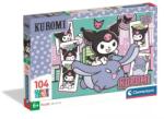 Clementoni Puzzle Clementoni: Kuromi - 104 piese (25028) Puzzle