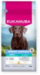 EUKANUBA EUKANUBA Special Care Weight Control felnőtt, súlykontrollra szoruló nagy testű kutyáknak, 15 kg