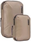 Thule Set organizatoare Thule Compression Cube, gentle beige