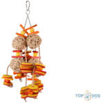 Flamingo Wico Mia Mix papagáj játék 43cm 120241