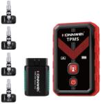 Konnwei TK100 készlet TPMS szenzor programozó és aktivátor, 4db szenzor, TPMS OBD (TK100-1set)