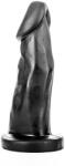 All Black Dildo All Black PVC Negru 28 cm