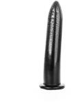 All Black Dildo All Black PVC Negru 20 cm