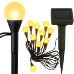 Jumi Lanț luminos solar, 10 LED-uri, alb rece 41072 (L-951891)