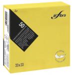 INFIBRA Szalvéta INFIBRA 2 rétegű 33x33 cm citromsárga 50 lapos - vectraline