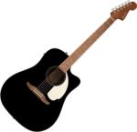 Fender California Standard Redondo CE Black Chitară electro-acustică Dreadnought