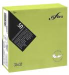 INFIBRA Szalvéta INFIBRA 2 rétegű 33x33 cm almazöld 50 lapos - vectraline