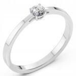 ESSYA 925 Ezüst Gyűrű Gyémánttal 0, 2 Ct Lab Essya (101-10012/1(3.7)-925-LAB-WHT)