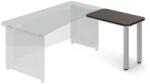 Lenza TopOffice asztal, jobb, 90 x 55 cm, wenge
