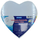 Stylex Festővászon STYLEX szív alakú feszített 20x20 cm (S-28588) - mystock