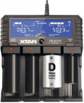 XTAR DRAGON VP4L Plus 1, 2V/3, 6V/3, 7V Ni-Mh/Li-ion akkumulátor töltő (VP4L-Plus-DRAGON)
