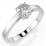 ESSYA 925 Ezüst Gyűrű Gyémánttal 0, 5 Ct Lab Essya (101-10012/1(5.1)-925-LAB-WHT)