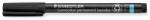STAEDTLER Textil jelölő alkoholos marker, 0, 6 mm, kúpos, STAEDTLER "Lumocolor® laundry 319 LM", fekete (TS319LMF9) - tintasziget - 879 Ft
