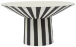 OYOY Living Design Черно-бял/бежова глинена купа ø 30 cm Toppu - OYOY Living Design (L301534)