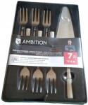 Ambition 7 részes Késkészlet Desszertvillák 6 db Tortalapát (Amb7)