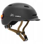 LIVALL Manhattan Városi bukósisak 57-61 cm Led esésérzékelő Sos fekete C20NE (C20NEO-L-BLK)