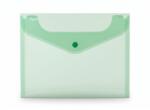 Optima Mapa plastic, cu capsa, A4, verde, 10 buc/set, OPTIMA (OP-5100180A4-20)