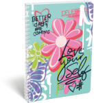 LIZZY Spirálfüzet A/4 Négyzetrácsos 70 Lapos Cornell Love (I7500163002)