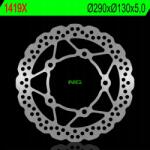 NG Brake Disc Féktárcsa Első Kawasaki Ex 250/300R Ninja 12-17, Kle 250/300 Ver