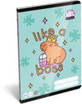 LIZZY Füzet Tűzött A/5 21-31 4. Osztályos 32 Lapos Lollipop Capybara (I7500170000)