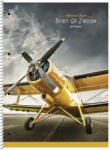 Shkolyaryk Publishing House Spirálfüzet A/4+ 80 Lapos Vonalas Spirit Of Freedom Vegyes Mintákban (SB806710L)