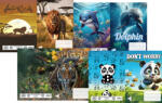 T-Creativ Füzetborító Betétes A/5 Animals (N12069TWA)