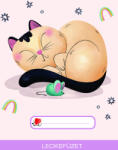 ICO Leckefüzet A/5 34 Lapos Dreaming Cat (I7500085026)
