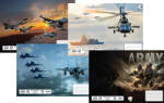 T-Creativ Füzetborító Betétes A/5 Army (N12069TAR)