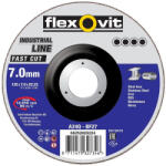 Flexovit Acél vágótárcsa flexOvit Industrial Line Fast Cut, 125x7.0x22.2 mm, A24Q-BF27 (STP012230323)