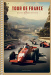 Shkolyaryk Publishing House Spirálfüzet A/5 96 Lapos Sima Racing Competition Vegyes Minták (SB966124)