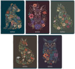 Herlitz Füzet A5/60 Lap Vonalas Soft Touch Fóliával Earth Vegyes Minták (H400207526)