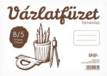Vectraline Spirálos Vázlatfüzet B/5 Famentes 120 gramm 32 Lapos (V0101462)