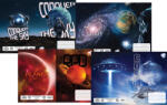 T-Creativ Füzetborító Betétes A/5 Universe (N12069TUV)
