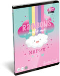 LIZZY Füzet Tűzött A/5 Szótár 31-32 32 Lapos Lollipop Rainbow (I7500173001)