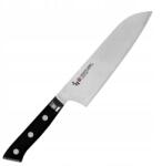 Mcusta Zanmai Classic Damascus VG-10 Pakka Santoku kés 18cm (HKB-3004D)