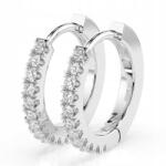 ESSYA 585 Arany Fülbevaló Gyémántokkal 0, 22 Ct Lab Essya (102-10109(1.3)-585-LAB-WHT)
