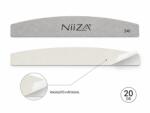  NiiZA körömreszelő cserélhető cserepapír metal BASE alaphoz 20db íves szürke #240