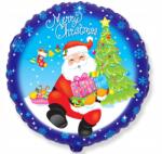 Flexmetal Fólia lufi Merry Christmas 45cm Karácsonyi Dekoráció