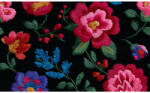 Takoy Panglică satinată King flori folclorice imitație broderie Rose