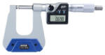 Accud EU Micrometru digital pentru grosime tabla ACCUD 0-25mm x 0.001mm, profunzime 150mm, tip C (350-001-33)