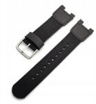  Fekete Bőr Szíj 24/12MM SGW-100, SGW-200, GW-3500B Teles (watch)