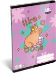 Lizzy Card Kapibara tűzött füzet A/5, 32 lap sima (20-32), Lizzysuli, Lollipop Capybara (LIZ-7500172000) - mesescuccok