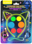 STARPAK Arcfesték, tégelyes, 10 db-os fluoreszkáló fejpánttal és karkötővel (6 szín), Starpak (STK-546490) - mesescuccok