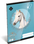 Lizzy Card Lovas tűzött füzet A/5, 32 lap kockás (27-32), Lizzysuli, Wild Beauty Sport Club (LIZ-7500171004) - mesescuccok