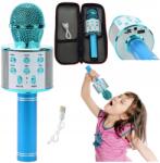 Skleplolki Vezeték Nélküli Mikrofon Karaoke Bluetooth hangszóró Hangváltó 2in1 (MIKROFON BLUETOOTH)