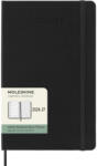 Moleskine Határidőnapló 2026/27 18 Hónap Heti Kemény Fekete "L (7540148000)