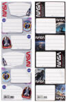 Starpak NASA füzetcímke, 6 db/ív, kétféle (536028) (STK-536028) - officetrade