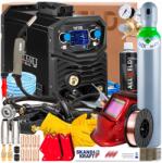 SPARTUS Félautomata Spartus Easy Mig 215 230V 200A Mma Tig DC Szinergia Forrasztás (EASYMIG215-PAK-15-3 MAPR-15)